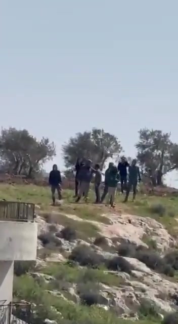 Armed Israeli settlers attacked Palestinians/ properties at Qarryout village South Nablus City and shot dead two Palestinian brothers while defending their homes/ lands
