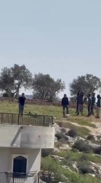 Armed Israeli settlers attacked Palestinians/ properties at Qarryout village South Nablus City and shot dead two Palestinian brothers while defending their homes/ lands