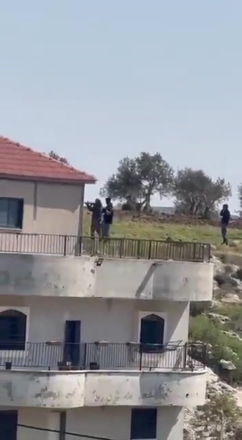 Armed Israeli settlers attacked Palestinians/ properties at Qarryout village South Nablus City and shot dead two Palestinian brothers while defending their homes/ lands
