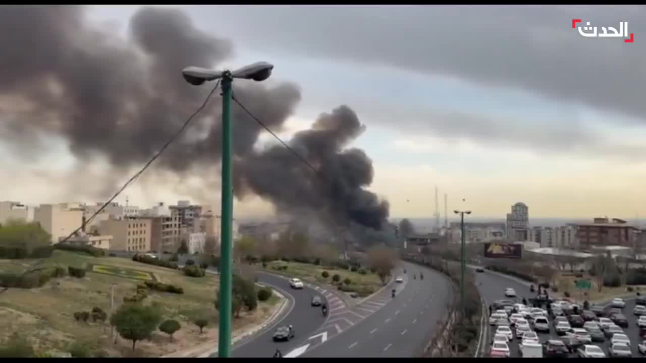 Footage of intense Israeli-American airstrikes on Majidiyeh Square in Tehran and Sanandaj, the capital of Kurdistan.
