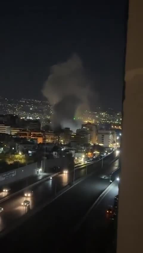 Israeli airstrike targets building in Bir Hassan in the southern suburbs