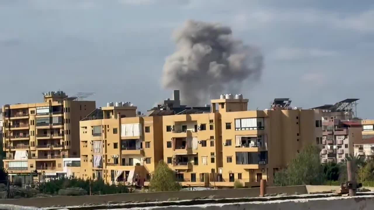 Another Israeli strike targeted a building in Hadath, Beirut southern suburbs Lebanon