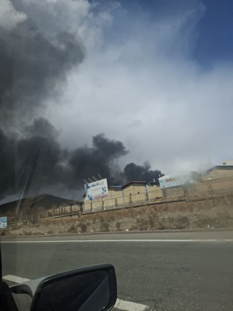 Marand Industrial Town was hit again today @ 1035Z East Azerbaijan Province, IranAirstrike on Marand Industrial City, East Azerbaijan province @~ 12:00 local time (0830Z) It was targeted during the 12-days war, too
