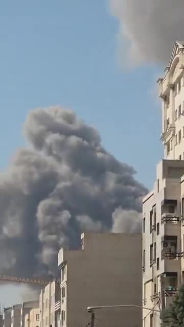Massive explosion in Tehran near Azadi Stadium