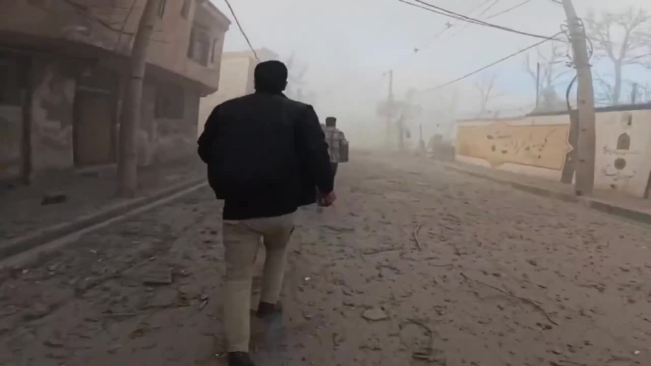 Heavy destruction in Khorramabad, Iran following U.S./Israeli airstrikes
