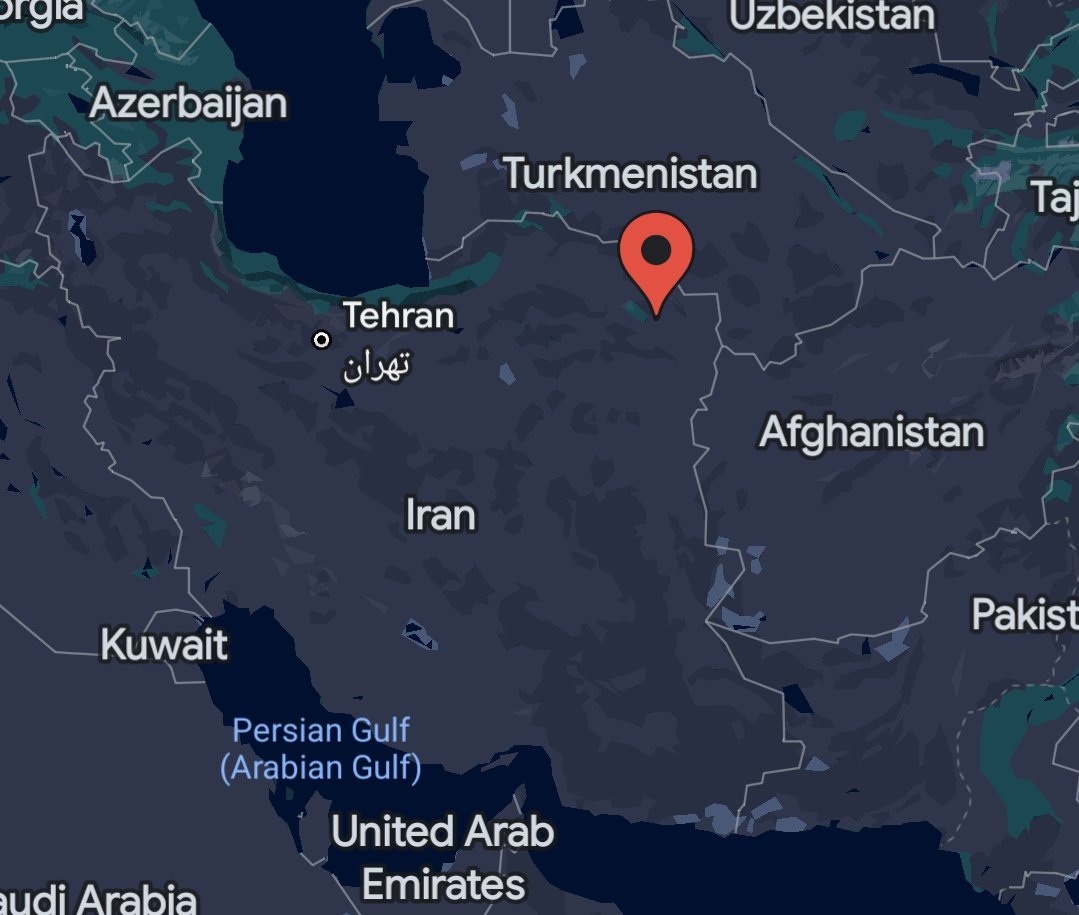 Reports of an explosion near Mashhad’s Hashemi-Nejad International Airport in eastern Iran