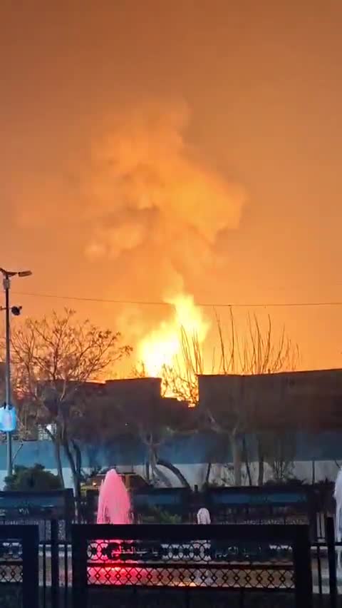 Tondgouyan Refinery has been targeted, Baqer Shahr, south of Tehran