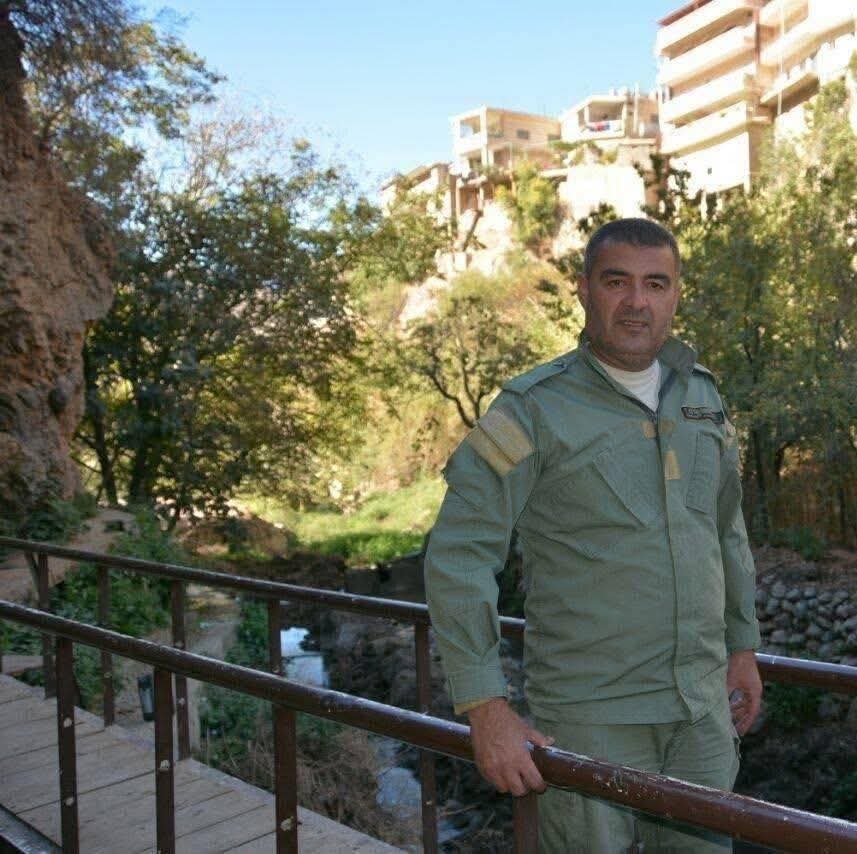 Police officer Fouad Ghalti was killed in the municipality of Shebaa as a result of an airstrike that targeted him in front of his house in the town this morning.