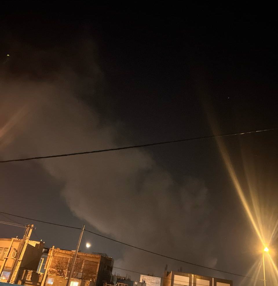 Revolutionary Guard positions in Shahin Dej city in West Azerbaijan were bombed