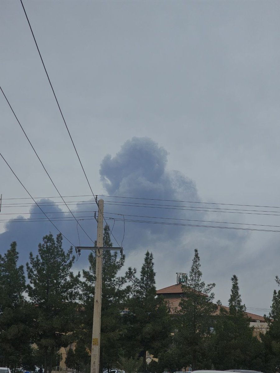 0848Z Airstrike on several sites including the airport in Kerman, Kerman Province, Iran