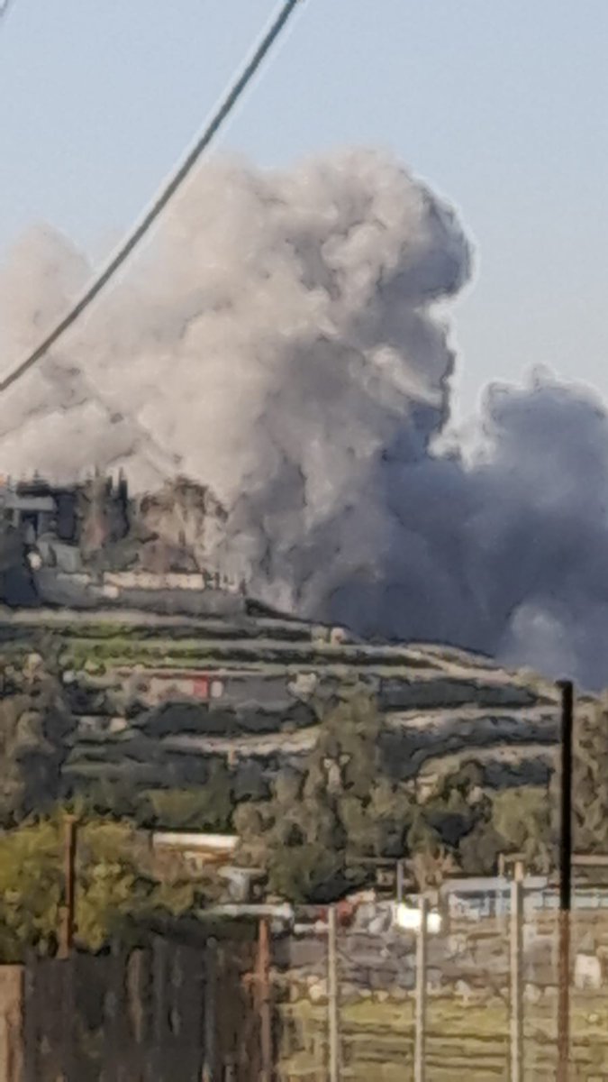 A violent Israeli raid on Nabatieh al-Fawqa