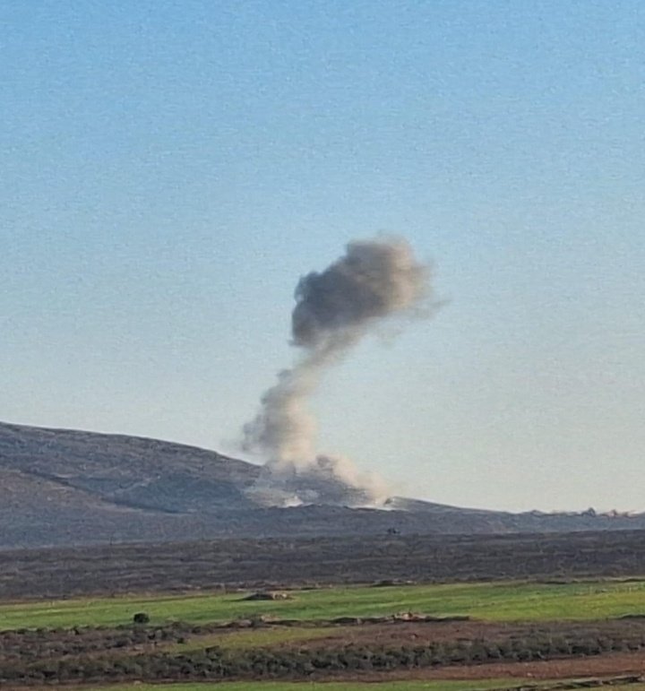 Airstrike on Harbata in the northern Bekaa Valley