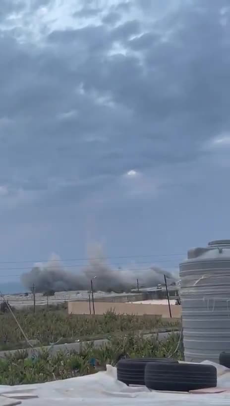 התקיפה הישראלית כוונה לעבר העיירה קסמיה