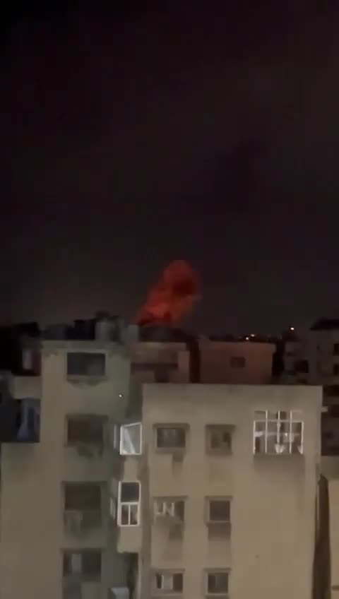 A video circulating online documents an Israeli airstrike targeting Beirut's southern suburbs.