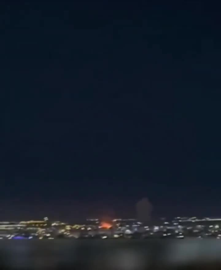 Intense airstrikes hit the city and airport of Mashhad in eastern Iran