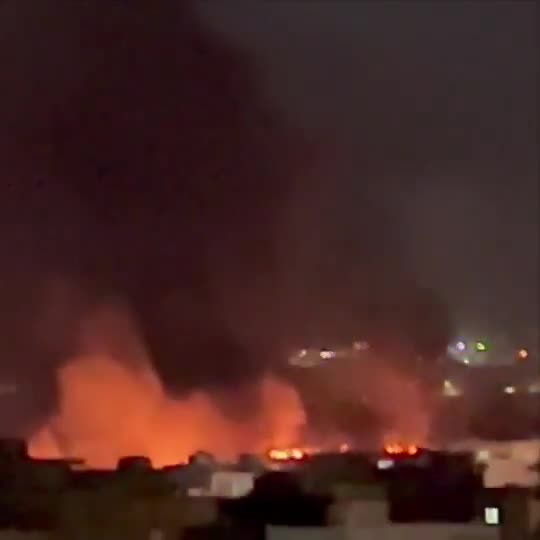 Bombardeo sin precedentes y devastador de Isfahán