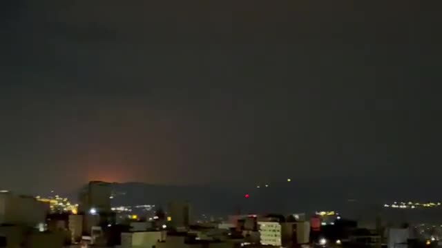 Violent strikes in Parchin, east of Tehran