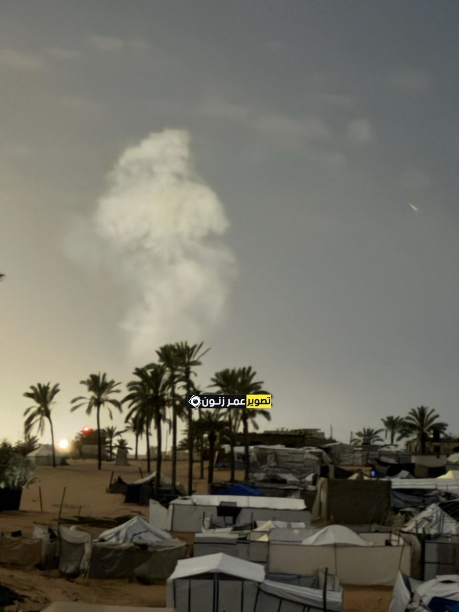 תקיפה של מסוקים על העיר רפיח בדרום רצועת עזה