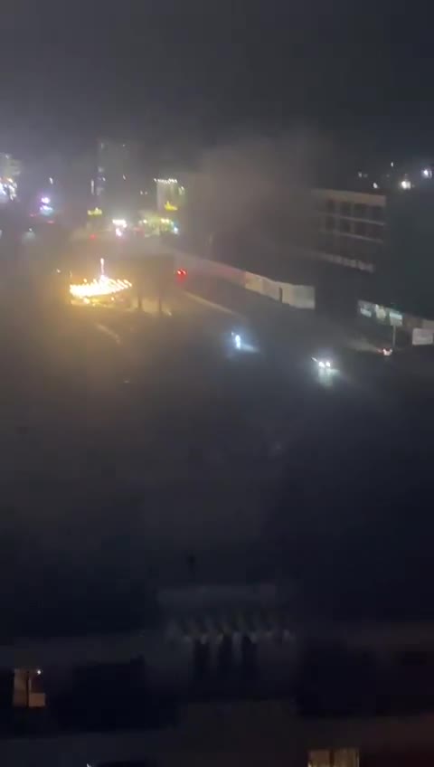 Initial reports indicate that a car was targeted on the Khaldah highway with several strikes.