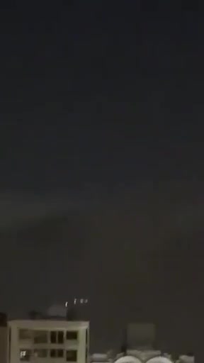 Airstrikes in Northern Tehran