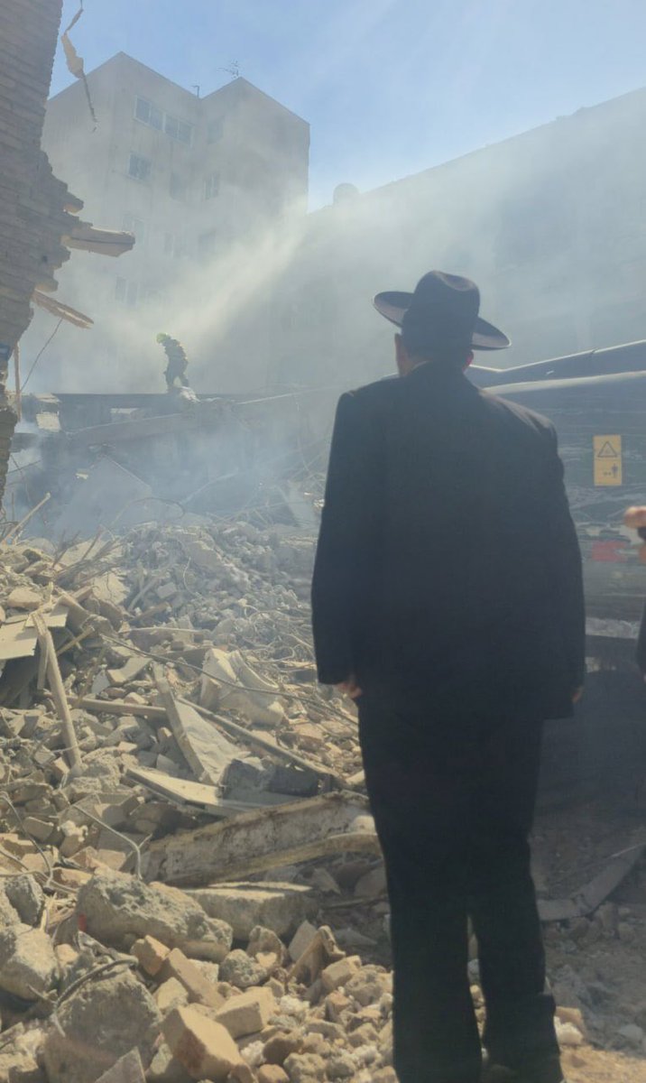 The Israeli Defense Forces have taken responsibility for the strike, which they said targeted a top commander from Khatam al-Anbiya, Iran's military emergency command. “The Israeli army regrets the collateral damage to the synagogue.”