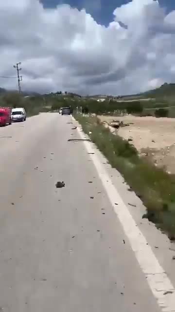 An Israeli drone targeted a car in the Zmariya area of Hasbaya district in southern Lebanon.