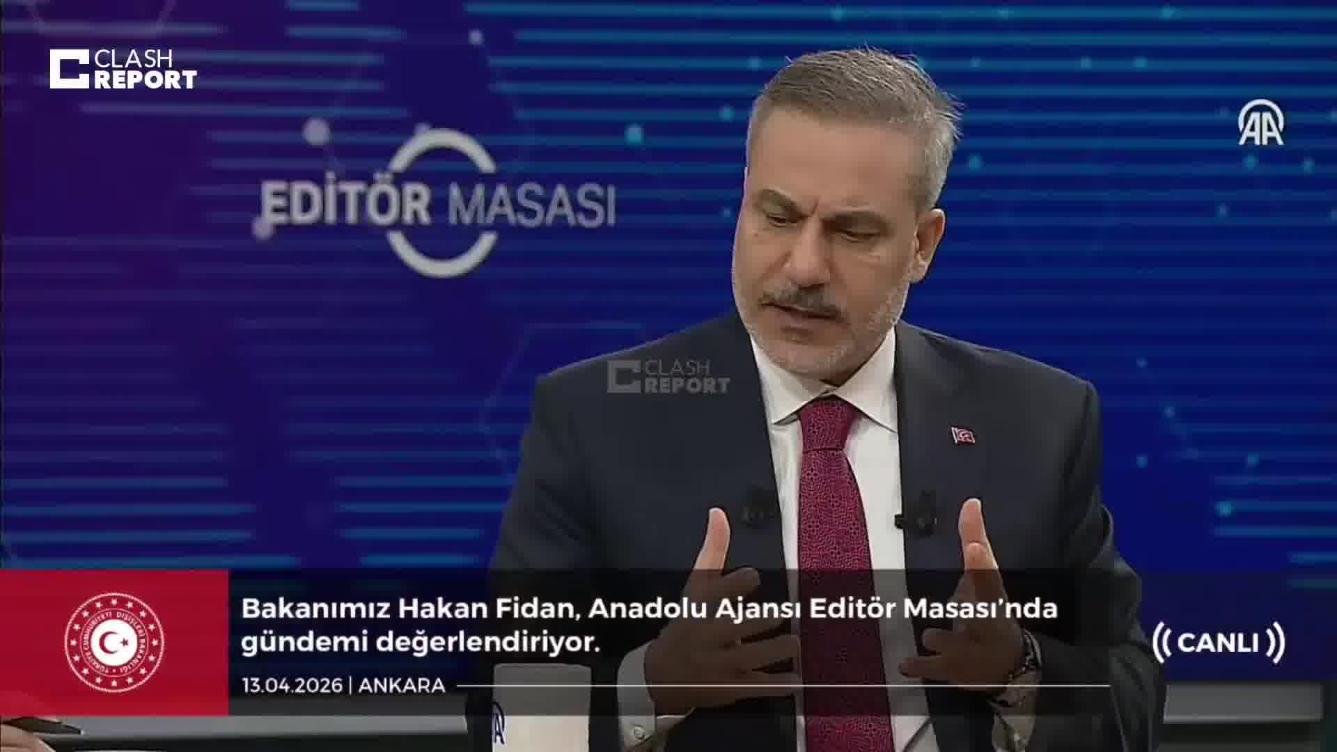 Turkish Foreign Minister Hakan Fidan: The effort to expand territory has always been one of Israel’s objectives. It was waiting for an opportunity to implement this, and after October 2023 it saw that such an opportunity had opened up. Essentially, Israel is not pursuing security, but rather more territory. It presents this expansionism under the guise of security needs. As this becomes more exposed, international awareness grows, and the political rhetoric surrounding the issue begins to shift and produce different effects
