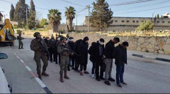 This morning Israeli forces are carrying out a wide arrest campaign during their ongoing raid on the town of Bal’a, east of Tulkarm