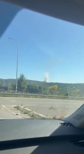 A drone hit a car in northern Israel as Hezbollah launched a drone attack