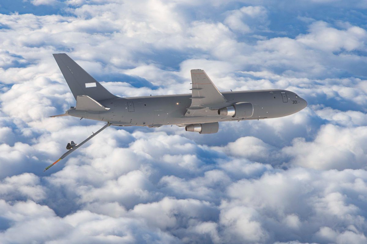 Israel’s Defense Ministry announced that its first Boeing KC-46 tanker, dubbed “Gideon,” successfully completed its maiden flight in the United States and is expected to be delivered to the Israeli Air Force within about a month. The aircraft is the first of six being acquired as part of a broader Israeli army force buildup program, and will be fitted with Israeli systems to extend the air force’s operational range and support sustained air superiority across multiple theaters