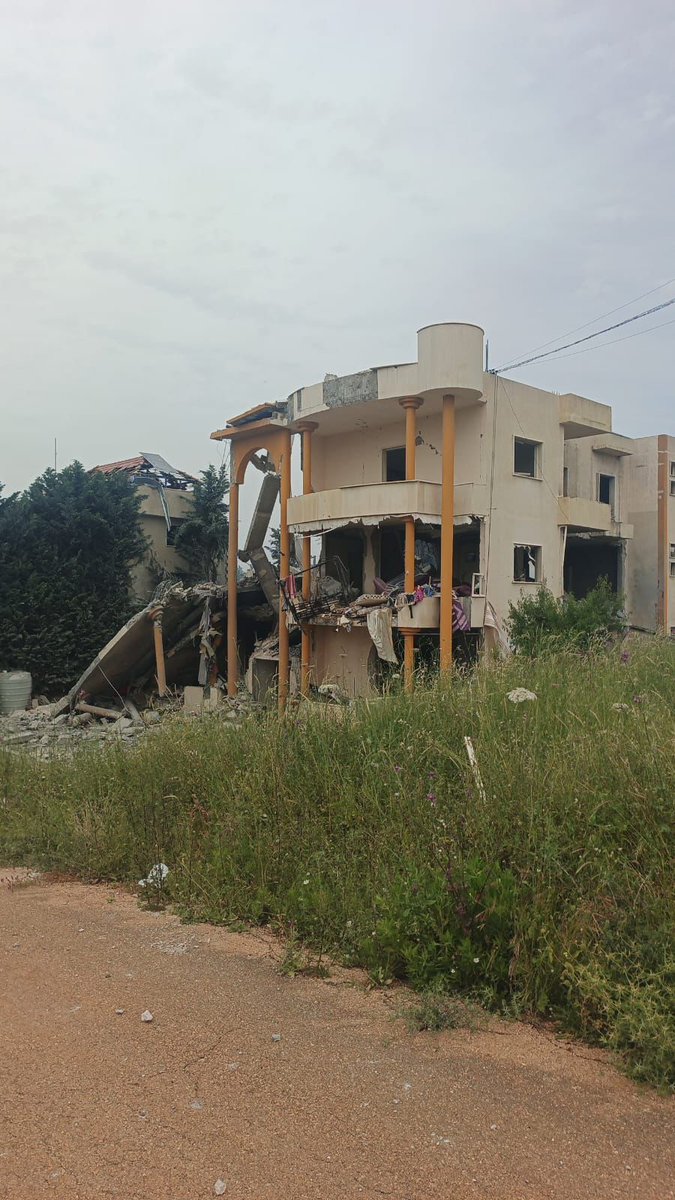The targeted building in Sinai