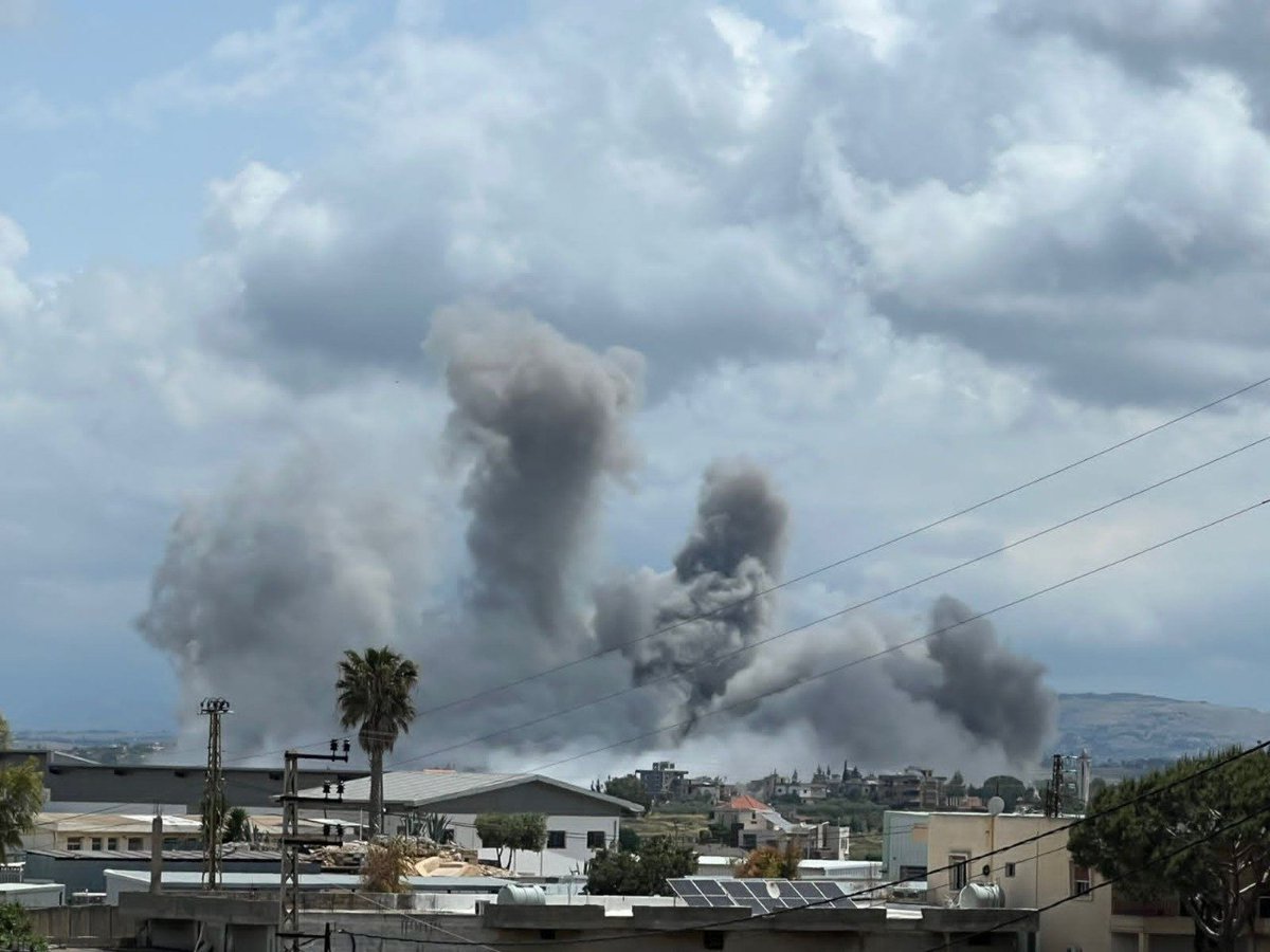Aircraft launch raid on Ghandouriyeh in southern Lebanon