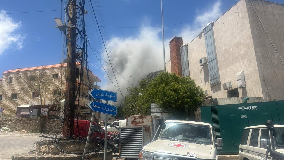 Health Ministry: 9 injured and extensive damage at Tebnine Hospital as a result of an Israeli airstrike