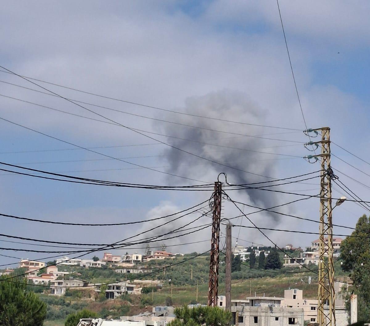 Israeli airstrike targets town of Srifa