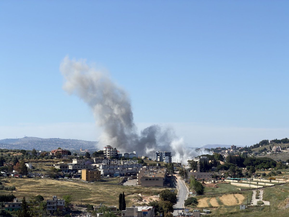 Airstrike targets Nabatieh - Al-Maslakh neighborhood
