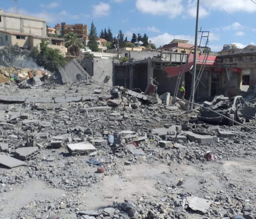 The raid that targeted the town of Al-Shahabiya a short while ago