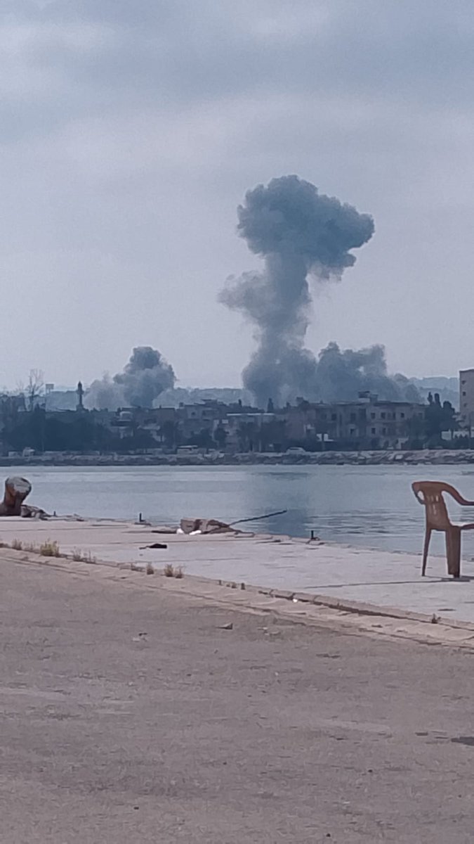 غارة عنيفة على صور