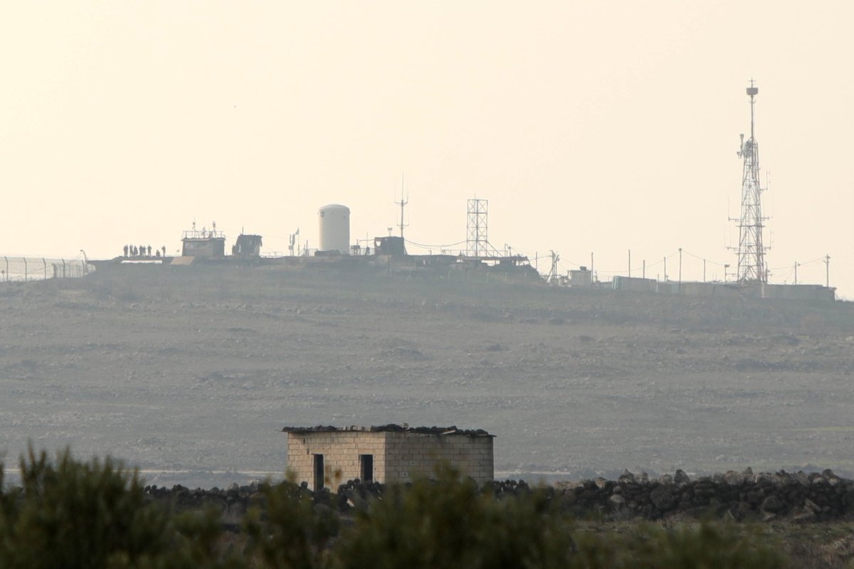 Israeli forces raid area around village in Syria's Quneitra countryside and set up military checkpoint, Syria's Alikhbariah TV reports