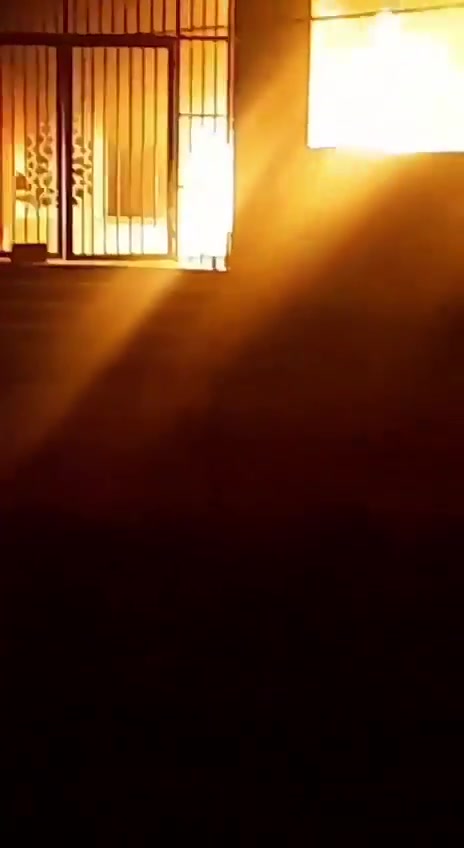 Settler militias burn down a mosque in the village of Qusra, southeast of Nablus.