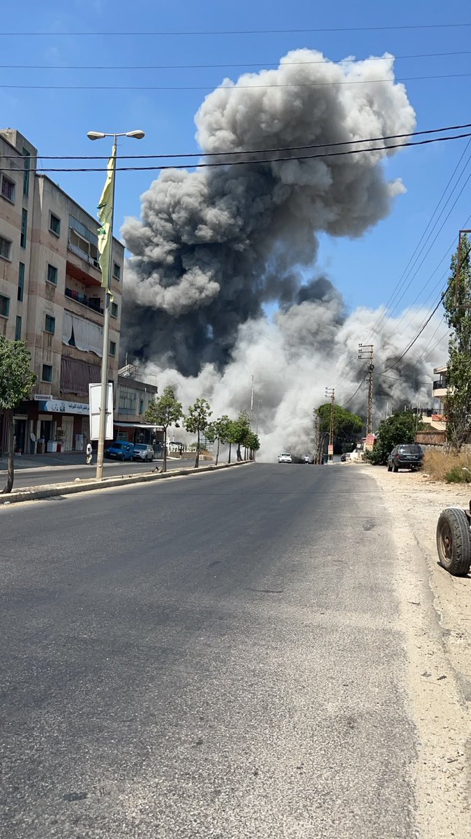 Israeli airstrike targeted Deir al-Zahrani